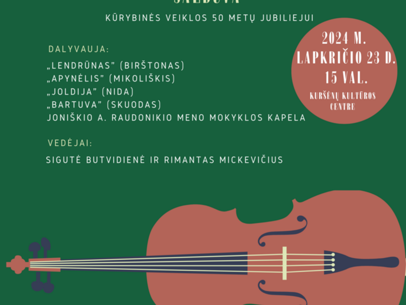 Lietuvos liaudiškos muzikos kapelų šventė GRIEŽK SMUIKELĮ